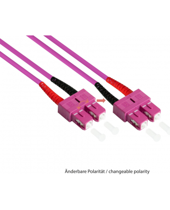 LWL Kabel LC-SC Multi OM4 3m