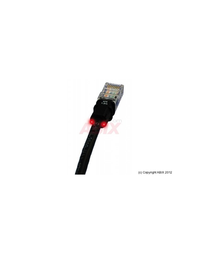 Patchsee RJ45 Kabel Sieciowy CAT.5e UTP black 2,1m główny