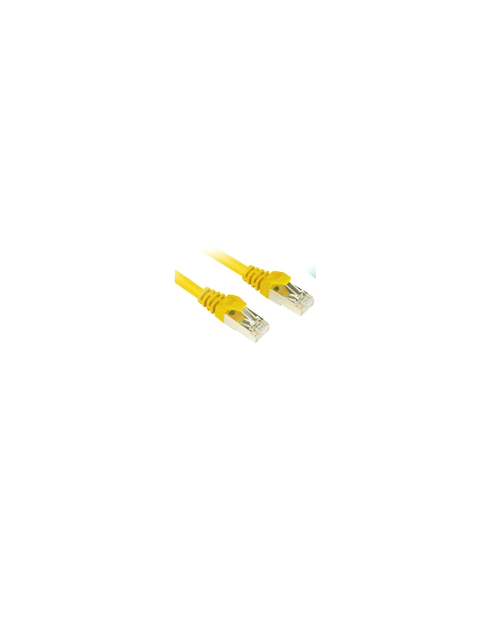 Sharkoon RJ45 CAT.6 SFTP yellow 0,25m główny