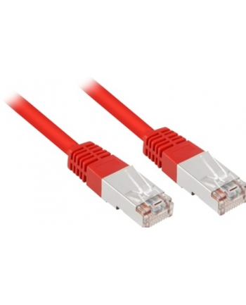 Sharkoon kabel RJ45 CAT.5e SFTP - red 1.5m