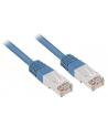 Sharkoon kabel RJ45 CAT.5e SFTP - blue 1.5m - nr 1
