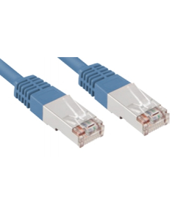 Sharkoon kabel RJ45 CAT.5e SFTP - blue 1.5m