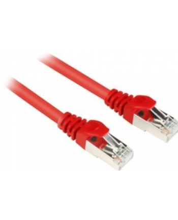 Sharkoon kabel sieciowy RJ45 CAT.6 SFTP - red - 1.5m