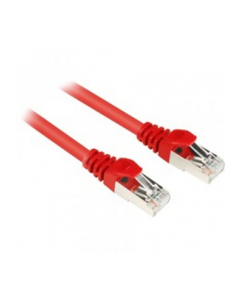 Sharkoon kabel sieciowy RJ45 CAT.6 SFTP - red - 1.5m