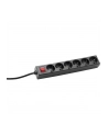 Bachmann SELLY 6x Gniazd black 1xprzełącznik - nr 16