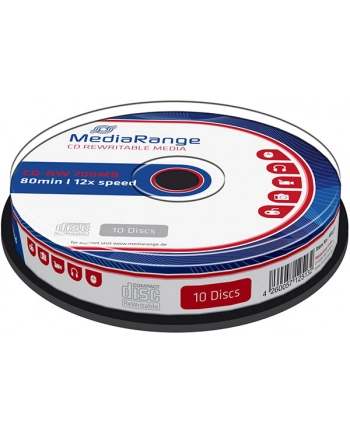 CDRW 12x CB 700MB MediaR. 10 sztuk