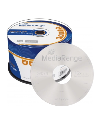 DVD+R 16x MC 4,7GB MediaR. 50 sztuk
