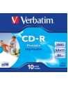 CDR 52x JC 700MB Verbatim Pr. DL+ 10 sztuk - nr 1