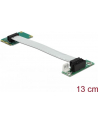 Delock Riser Card PCIe X1 elastyczny - 13cm Kabel / Links - nr 16