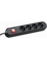 Bachmann SMART 4x Gniazda black 1xprzełącznik - nr 11