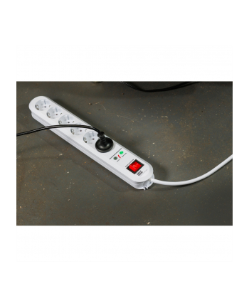 Bachmann SMART 6x Gniazd white ÜSS 1xprzełącznik