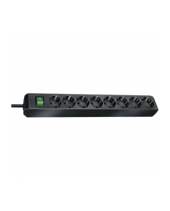 Brennenstuhl Eco black S 8x