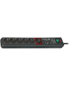 Brennenstuhl Secure-Tec M/S 6-fach 19500A gy/bk - nr 11