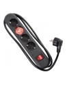 Bachmann SMART 4x Gniazda black 1xprzełącznik - nr 6