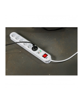 Bachmann SMART 6x Gniazd white ÜSS 1xprzełącznik