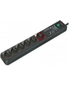 Brennenstuhl Secure-Tec M/S 6-fach 19500A gy/bk - nr 15