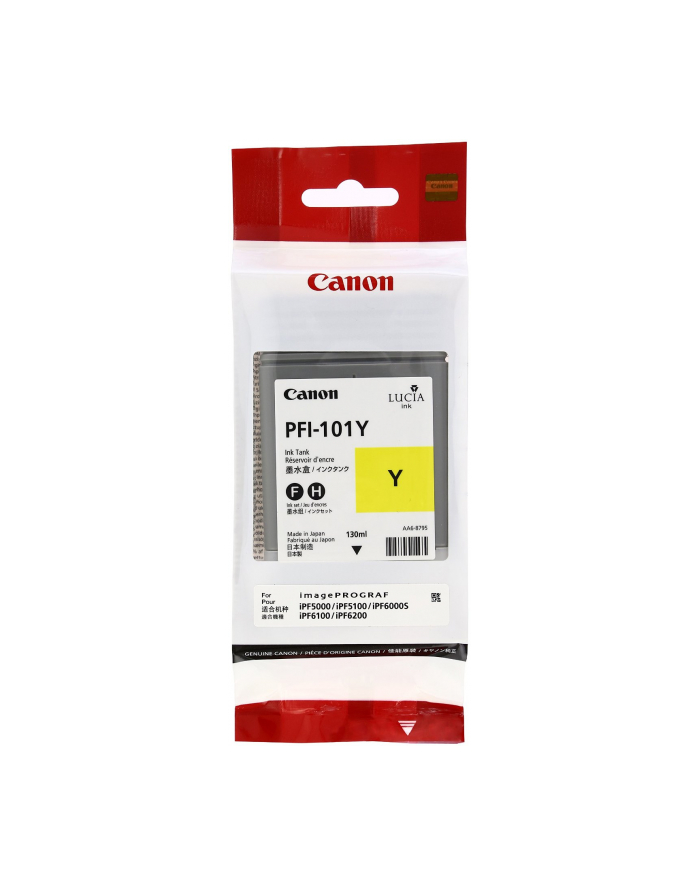 Canon Tusz Yellow PFI-101Y główny