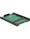 DeLOCK Adapter 2x mSATA+ Raid na SATA 22Pin - 2.5 cala - nr 18