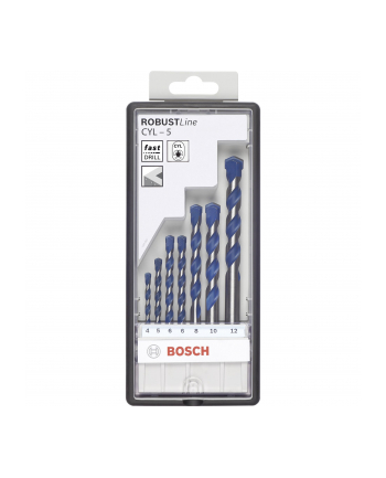 Bosch Wiertła do betonu Set CYL-5 7 sztuk