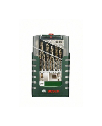 Bosch HSS-Co-Wiertła do metalu - zestaw 19 sztuk