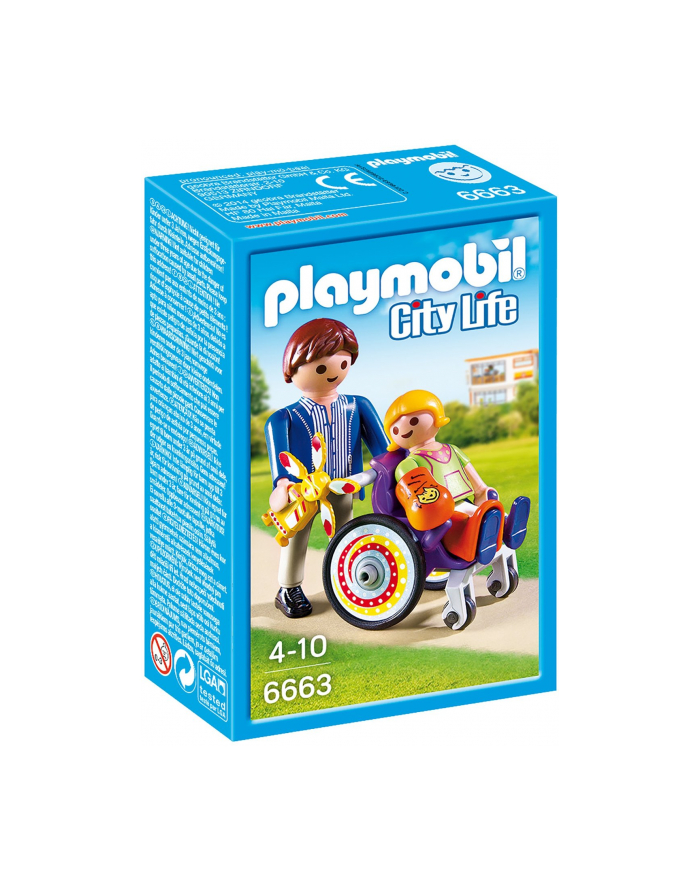 Playmobil 6663 Dziecko na wózku główny