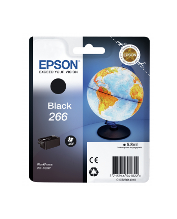 Tusz Epson Black 266 cartridge | WorkForce WF-100W