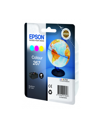 Tusz Epson Colour 267 cartridge | WorkForce WF-100W