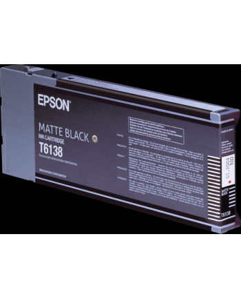 Tusz Epson Singlepack Matte Black T613800 | 110ml | Stylus Pro 4000/4400/4800/76