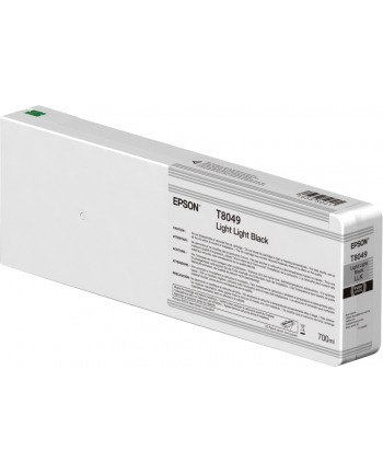 Tusz Epson Light Light Black T804900 UltraChrome HDX/HD | 700ml | SC 6000/7000/8
