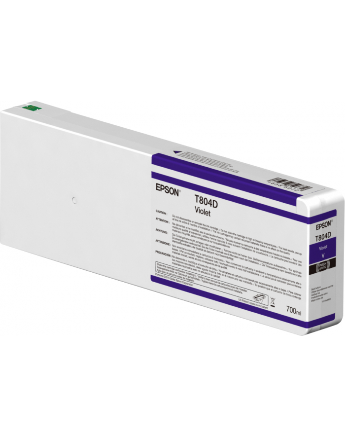 Tusz Epson Singlepack Violet T804D00 UltraChrome HDX | 700ml | SC 6000/7000/8000 główny