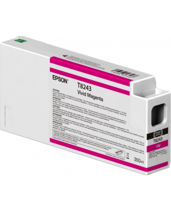 Tusz Epson Vivid Magenta T824300 UltraChrome HDX/HD | 350ml | SC 6/7/8/9000