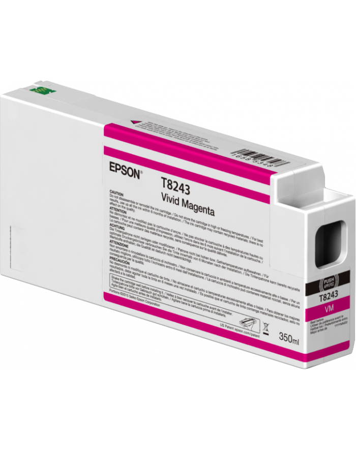 Tusz Epson Vivid Magenta T824300 UltraChrome HDX/HD | 350ml | SC 6/7/8/9000 główny