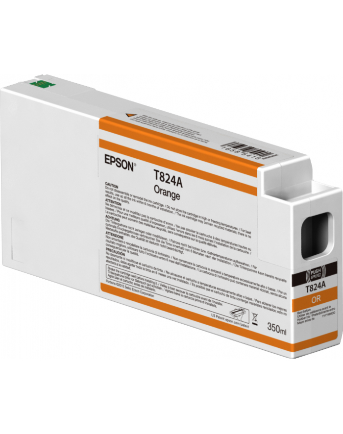 Tusz Epson Orange T824A00 UltraChrome HDX | 350ml | SC 6/7/8/9000 główny