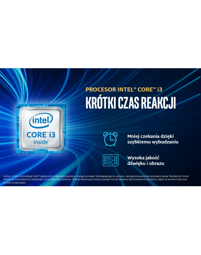Intel BOXNUC6i3SYH, i3-6100U, DualDDR4-2133, M.2 SSD, SATA3, HDMI, miniDP, BOX główny