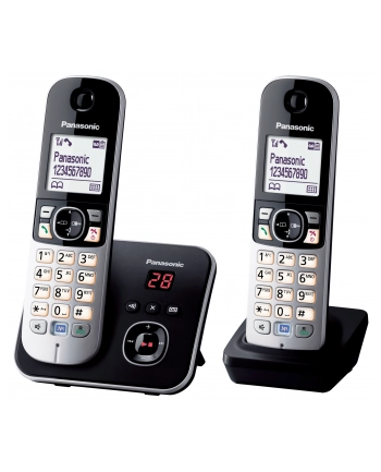 Panasonic KX-TG6822GB AB +1 MBT black niemieckie menu !!