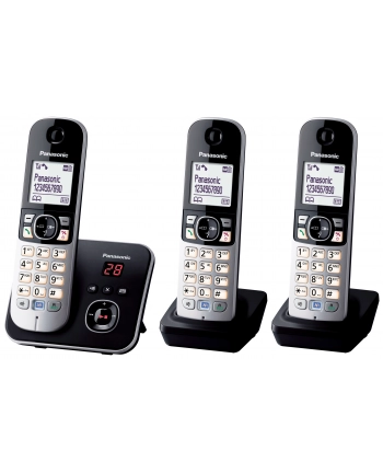 Panasonic KX-TG6823GB AB 2 MBT black (menu j. niemiecki)