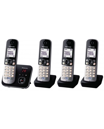 Panasonic KX-TG6824GB AB  3 MBT black (menu j. niemiecki)
