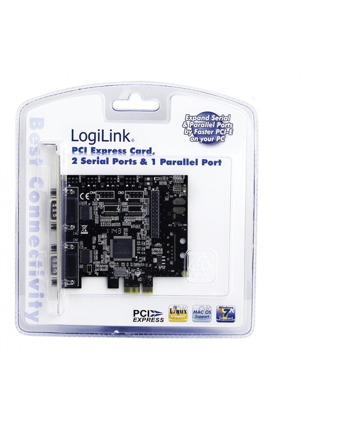 Kontroler PCI-E 2xCOM + 1xLPT główny