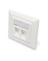 Digitus Leerdose do Keystone Module UP - Ramy 80x80mm Zentralplatte 50x50mm - nr 14