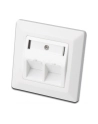Digitus Leerdose do Keystone Module UP - Ramy 80x80mm Zentralplatte 50x50mm - nr 34