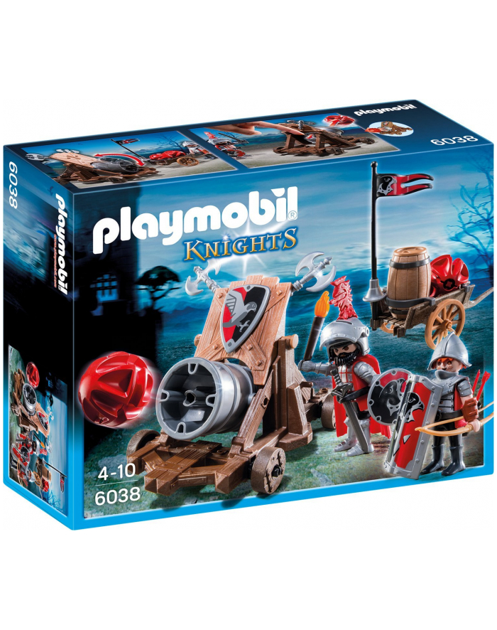 Playmobil Hawk Knights' Battle Cannon Playset Building Kit 6038 główny