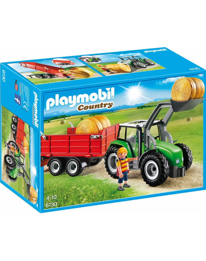 Playmobil 6130 Large Tractor with Trailer główny