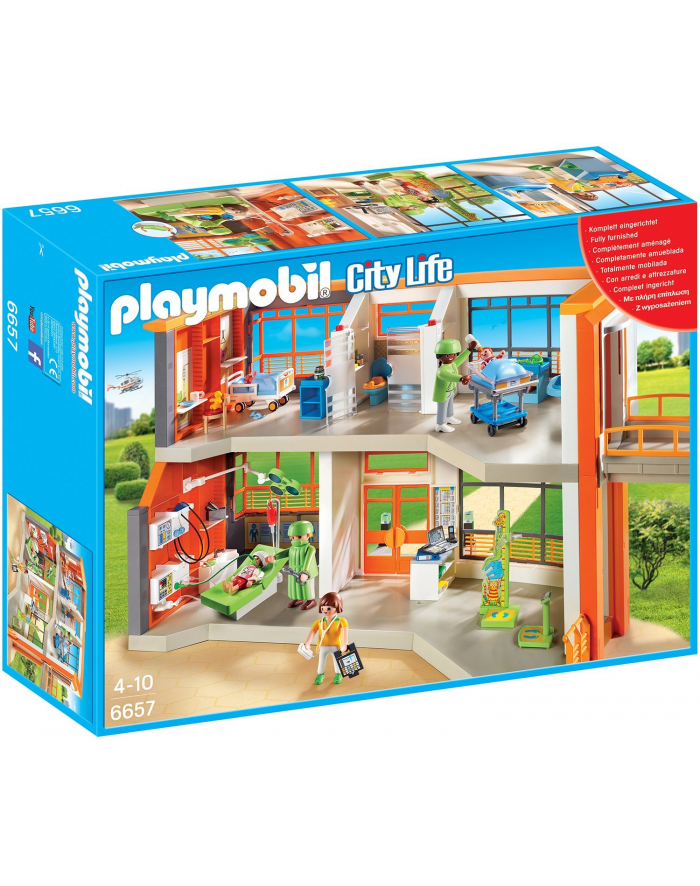 Playmobil 6657 Klinika pediatryczna główny