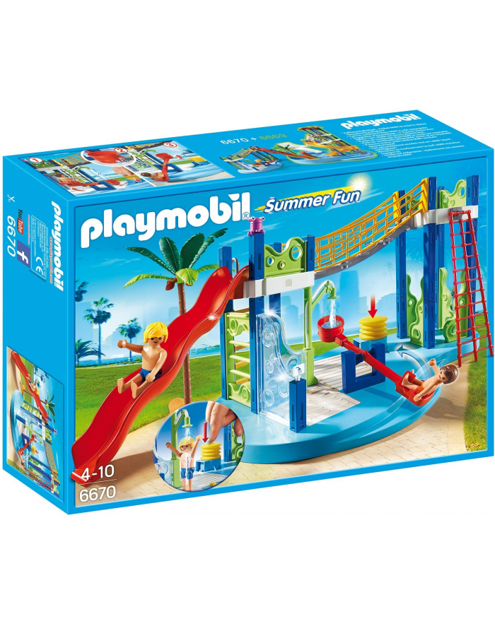 Playmobil Park wodny ze zjeżdżelniami (6670) główny