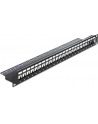 Delock Keystone Patchpanel 19 Cali 24 Port - z Schiene - nr 19