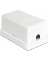 Delock Keystone Obudowa 1 Port white - nr 14
