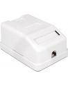 Delock Keystone Obudowa 1P Surface Box - white - nr 8