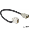 Delock Keystone Moduł HDMI blue/BU 110 stopni - z Kabel - nr 9