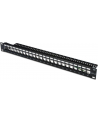 Digitus Patchp. 19 Cali 24-Port 1HE modular - do Keystone Module, RAL9005 - nr 26