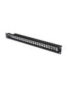 Digitus Patchp. 19 Cali 24-Port 1HE modular - do Keystone Module, RAL9005 - nr 4